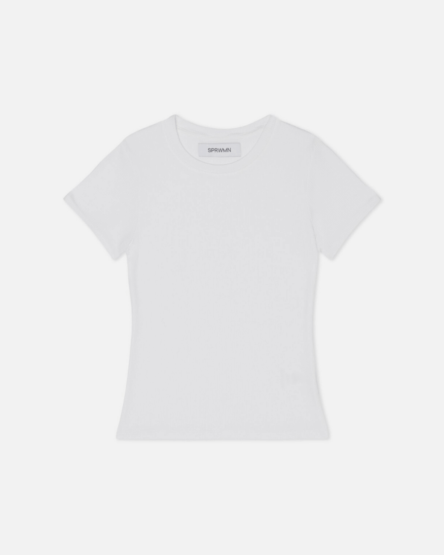 RIB BABY TEE