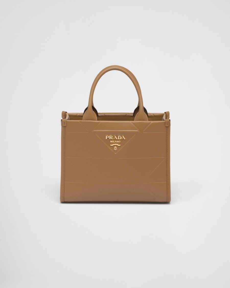MINI SYMBOLE LEATHER TOTE