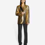 GOLD FOILED BLAZER