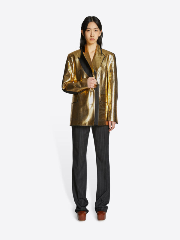 GOLD FOILED BLAZER