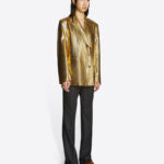 GOLD FOILED BLAZER