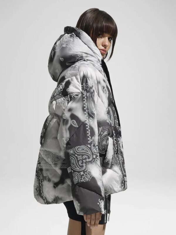 PUFF KHRIS BANDANA VELOUR BLACK GREY