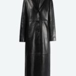 ASTRID LONG LEATHER COAT