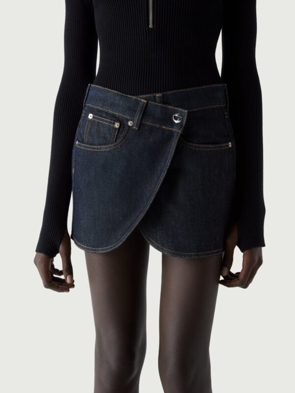 DENIM MINI SKIRT