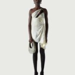 ASYMMETRIC MINI DRESS
