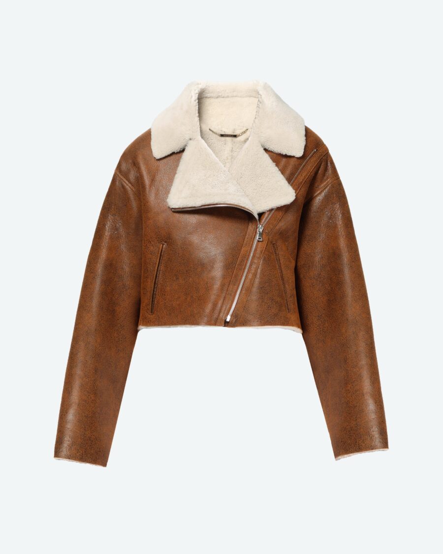 COLORADO RELAXED SHEARLING JACKET