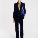 ARMAND VELOURS MARINE JACKET