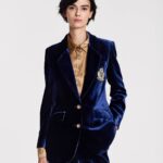 ARMAND VELOURS MARINE JACKET