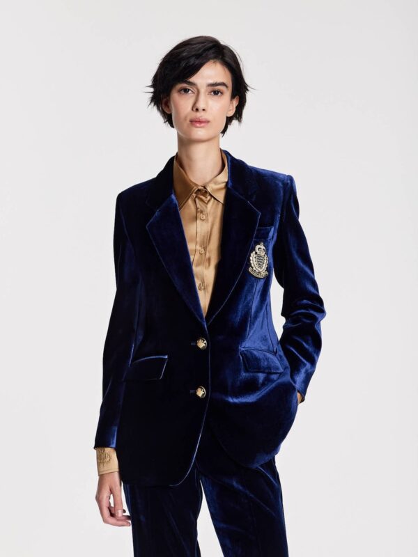 ARMAND VELOURS MARINE JACKET