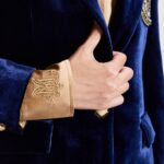 ARMAND VELOURS MARINE JACKET
