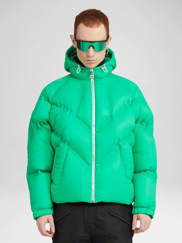 PUFF WINDBREAKER HOT MELT GREEN