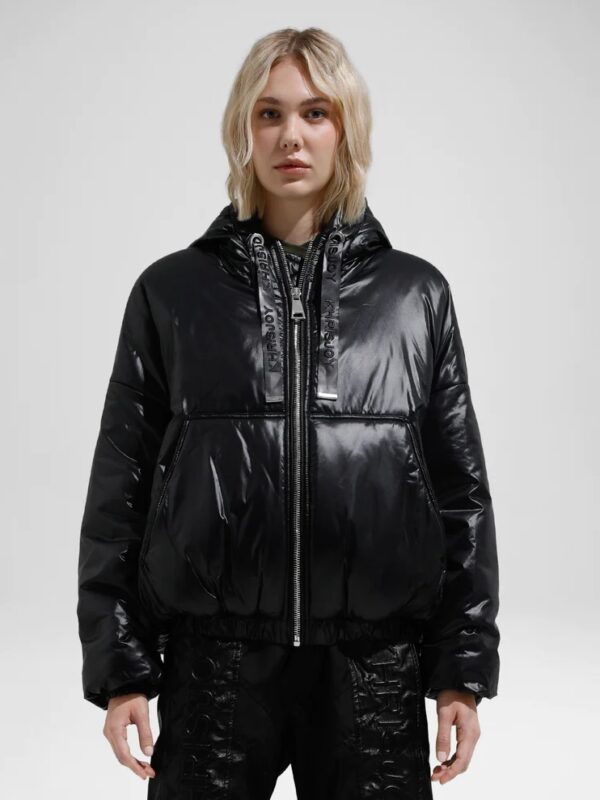 PUFF HOODIE LIGHT PADDED BLACK