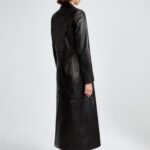 ASTRID LONG LEATHER COAT