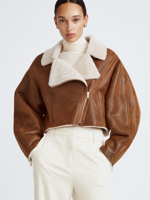 COLORADO RELAXED SHEARLING JACKET