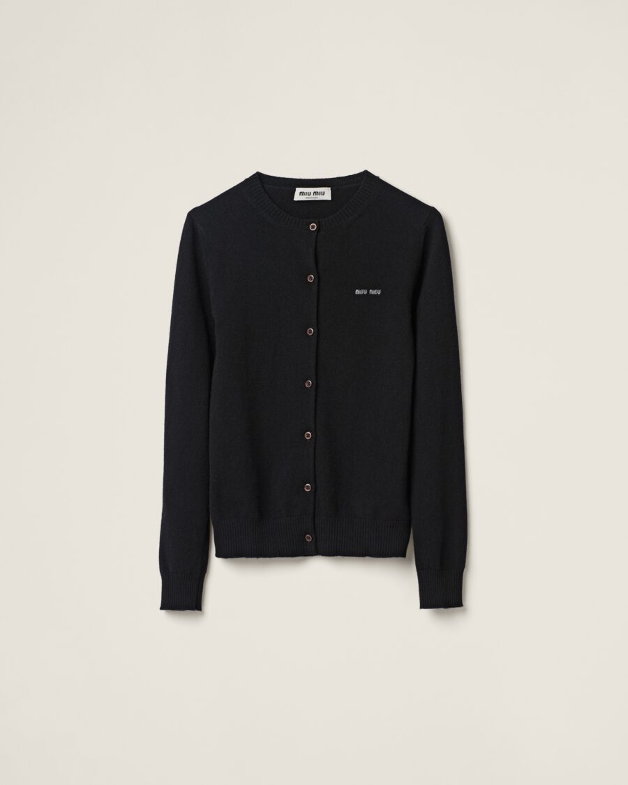 CASHMERE KNIT CARDIGAN