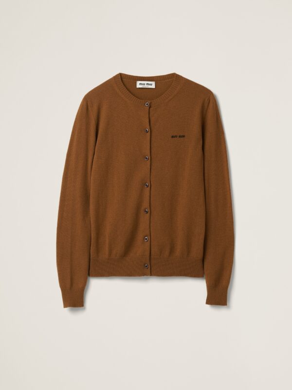CASHMERE KNIT CARDIGAN