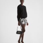 BRUSHED LEATHER SHOULDER BAG