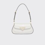 BRUSHED LEATHER SHOULDER BAG