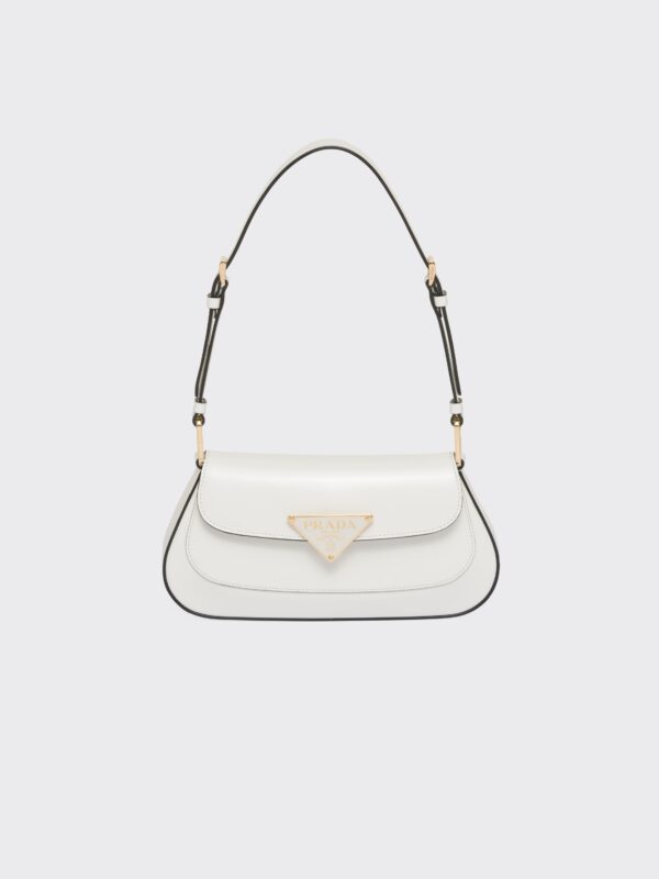 BRUSHED LEATHER SHOULDER BAG
