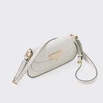 BRUSHED LEATHER SHOULDER BAG