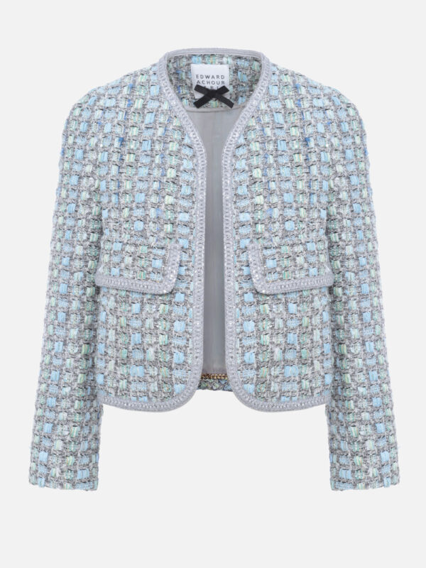 SHORT JACKET IN TWEED