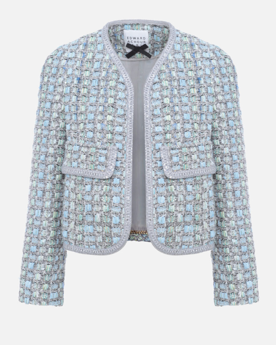 SHORT JACKET IN TWEED