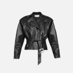 LEATHER BIKER JACKET