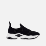 MORGANA BLACK WITH RHINESTONES SNEAKER 20