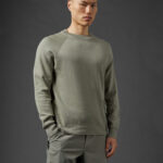Metropolis Series Double Mixed Pocket Sweater
