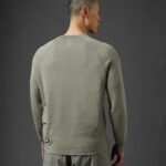 Metropolis Series Double Mixed Pocket Sweater