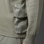 Metropolis Series Double Mixed Pocket Sweater