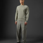 Metropolis Series Double Mixed Pocket Sweater