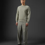 Metropolis Series Double Mixed Pocket Sweater