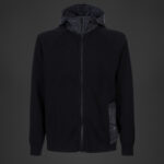 Metropolis Series Double Mixed Zipped Hoodie