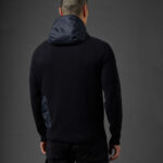 Metropolis Series Double Mixed Zipped Hoodie