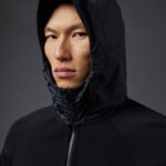 Metropolis Series Double Mixed Zipped Hoodie