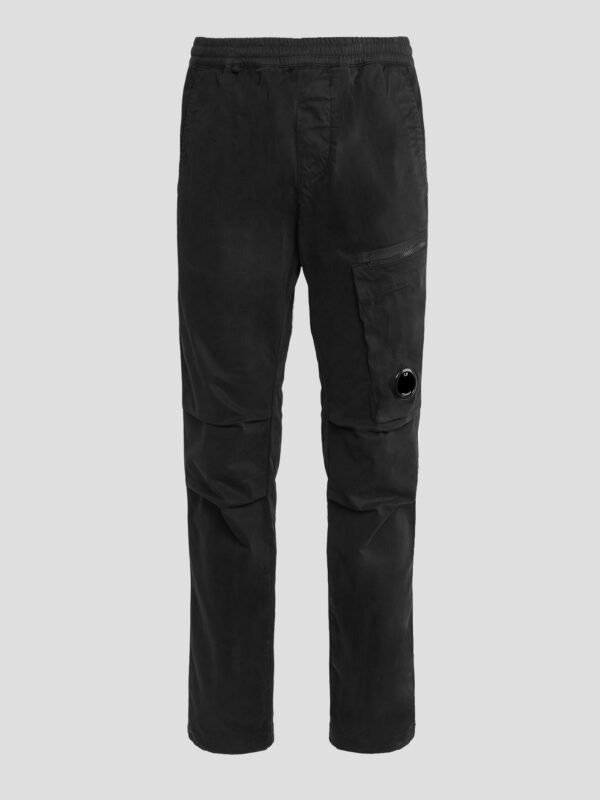 Stretch Sateen Regular Pants
