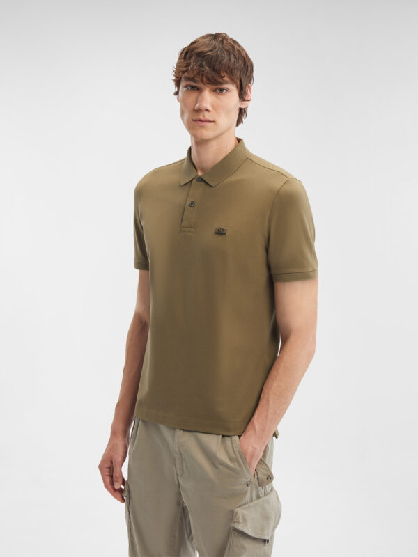 Stretch Piquet Slim Polo Shirt