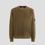 Reverse Brushed & Emerized Diag. Fleece Sweatshirt