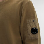 Reverse Brushed & Emerized Diag. Fleece Sweatshirt