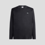 Mercerized Light Jersey 70/2 Long Sleeved Logo T-shirt