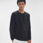 Mercerized Light Jersey 70/2 Long Sleeved Logo T-shirt