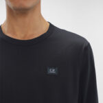 Mercerized Light Jersey 70/2 Long Sleeved Logo T-shirt
