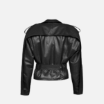 LEATHER BIKER JACKET