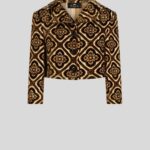 CROPPED VELVET JACKET