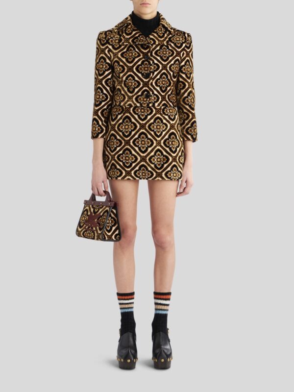 CROPPED VELVET JACKET