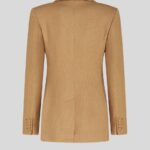TWO-BUTTON JACKET WITH EMBROIDERY