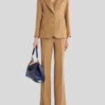 TWO-BUTTON JACKET WITH EMBROIDERY