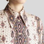 PRINTED SILK TWILL SHIRT