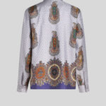 TWILL SHIRT WITH MEDALLIONS